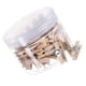 thumbnail image 1 of Advancent Pinzas de para ropa para fotos de boda, resistentes y duraderas, fáciles de usar, decoración de clips de natural Artesanía, 1 of 6