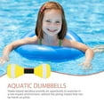 thumbnail image 5 of TACILIP Swimming, 1 Pair EVA Water Foam Floating Dumbbell Aquatic Exercise Dumbells Swimming Pool Water Barbells Hand Bar for Water Yoga Fitness, Gifts for Women, 5 of 6