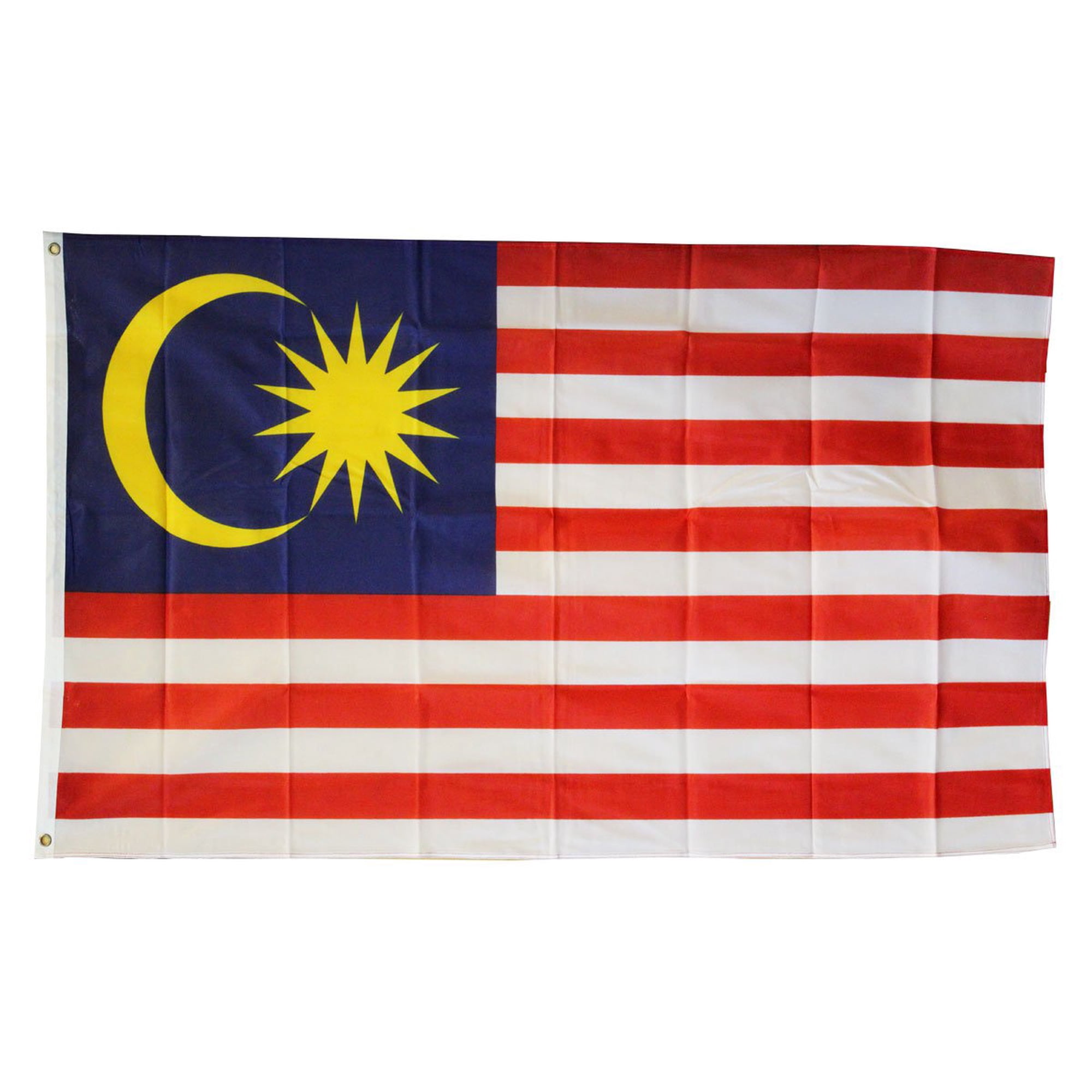 Malaysia - 3'X5' Polyester Flag