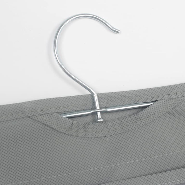 BEVTEE Hanging Jewelry Organizer, 80 Pockets, 2-Pack Gray photo 7