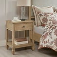 thumbnail image 3 of Gracie Mills Bolton Bedside Table with Drawer and Storage Shelf - GRACE-10770, 3 of 4
