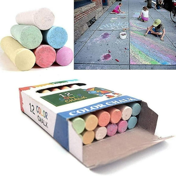 Blackboard Chalk Blackboard Chalk Dust-free, Easy To Wipe Off Dust-free Chalk Colorful Drawing Chalk