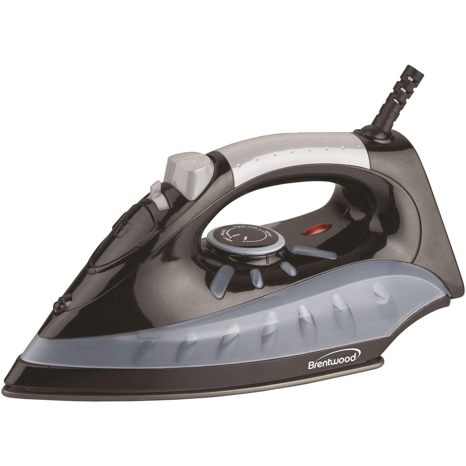 Brentwood MPI-6 Full Size Steam/Spray/Dry Iron, Black