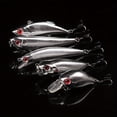 thumbnail image 5 of 10pcs Premium Silvery Anodized Fishing Lures - High-Performance Baits for Catching More Fish in Both Freshwater and Saltwater - Durable and Attractive Designs for Versatile Angling Adventures, 5 of 7