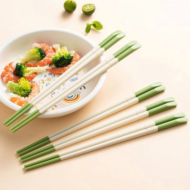 Palillos de Silicona Reutilizables, 1 Par, Resistentes Al Calor, con Núcleo de Acero Inoxidable, Antivuelco, Aptos para Lavavajillas, para Sushi En Olla Caliente.