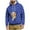 Blue#55, variant on Men Pet Pouch hoodies Oversized Cat Dog Pouch Sweatshirt Couple's Animal Carriers Comfy Pullover with Pockets Wine L