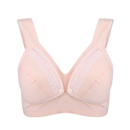 

HERCHR Cotton Wire Free Maternity Nursing Breast Feeding Bras Prevent Sagging Pregnant Women Underwear Nursing Bras Maternity Bra Vest-style Gathering Breastfeeding Bra Breastfeeding Vest