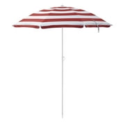 Mainstays 6ft Umbrella Red/white