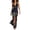 Navy, variant on Women's Halter Maxi Dress Sleeveless Floral Print Summer Dress Beach Vacation Boho Flowy Evening Party Gown