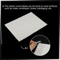 thumbnail image 4 of Uxcell 15Pcs Clear Round Seal Labels Sealing Dots Stickers Sheet, 1 Inch Waterproof Gift Box Paper Bag Envelope, 4 of 6