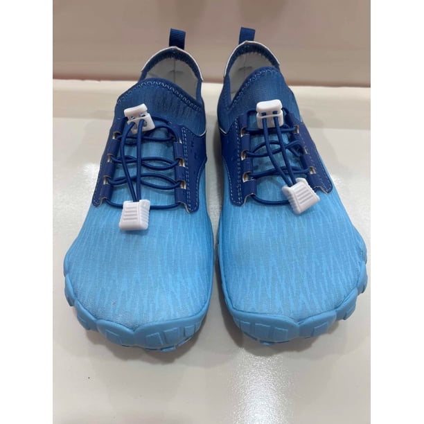 Zapatos unisex agua descalza playa no slip para deportes acuáticos (46) azul oscuro azul