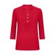 thumbnail image 3 of Tops de Color Sólido para las Mujeres Casual Tres Cuartos de Manga Cuello en V Suelta Camiseta Top Blusas para Uso Diario Y de Fiesta, 3 of 5