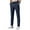 9# Dark Blue, variant on Athletic Workout Pants with Zipper Pocket - Men's Quick Dry Stretch Elastic Waist Jogger Track Pant for Running Summer B Dark Blue L