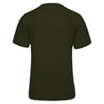 thumbnail image 6 of hlysgo Mens Ripped Hole T Shirts Casual Stylish Short Sleeve Solid Color Tees Hip Hop Round Neck T Shirt for Men Streetwear Summer Fashion Clothes Green M, 6 of 6