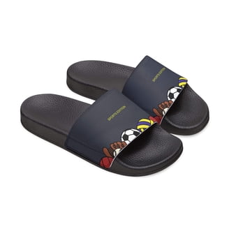 NEW XTI men\'s double buckle slides in black Men main image 4