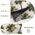 thumbnail image 6 of Round Rugs 7 Ft, Date Palm Trees Non Slip Area Rugs for Kitchen Bedroom Entryway, Retro Summer Tropical Trees Plants Beige Washable Carpet Runner Rug Floor Mats for Bedroom Home Decor, 6 of 8