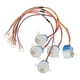 thumbnail image 1 of Motor Paso A Paso De Reducción 28Byj48 5V, 4 Fases, 5 Cables, Motor Paso A Paso, Componentes Reductores De Velocidad, 5 Uds. Para Controlador De Chip Industrial Ordinario Uln2003 Eigraketly TO004096-00, 1 of 6
