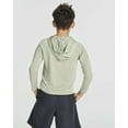thumbnail image 4 of Real Essentials 3 Pack:Youth Rashguard Hoodie UPF UV Sun Protection Long Sleeve Swim Fishing Shirt - Boys & Girls (Ages 4-16), 4 of 6