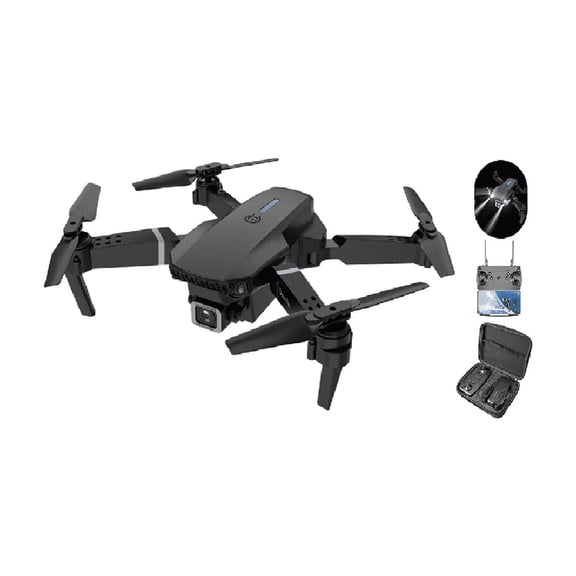 Drones Con Cámara 4k Quadcopter+360° Acrobacias+2 Baterías