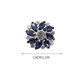 thumbnail image 1 of Flor Agua Diamante Botón de Vidrio Diy Decoración Hecha a Mano Diamante Botón Camisa, 1 of 5