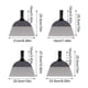 thumbnail image 2 of Limited Time Offer, Multifunctional Outdoor Garden Cleaning, Grass Removal, Steel Flat Shovel, Ice Shovel, Carbon Steel Weeding Plant Farm Weeding Tool, Garden Trowel, 2 of 2