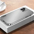 thumbnail image 1 of 2024 Metal Aluminium Alloy Case for iPhone 15 14 13 12 Pro Max Camera Lens Protective Case iphone Original Color Phone Cover, 1 of 7