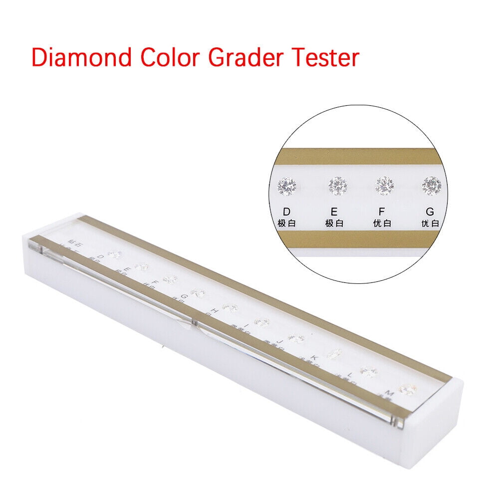 Miumaeov GIA Master Set Diamond Color Grading Grader Color Tester D-M Colorimetric 10 Stone