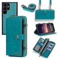 thumbnail image 1 of Crossbody Leather Magnetic Wallet Case Compatible Samsung Galaxy S23 Ultra/s23 Plus/s23 With Card Holder, 1 of 5