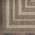 thumbnail image 5 of Nourison Tulum 3' x 5' Brown Outdoor Rug, 5 of 9