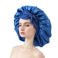 thumbnail image 1 of kurtrusly Cloth Soft Elastic Band Silk Sleeping Hat Comfortable And Versatile Protects Hair And Is Versatile Baolan, 1 of 6