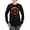 Black, variant on - HAL 9000 Eye Women's Long Sleeve Dark T Shirt - Women's Long Sleeve Graphic Tee Casual Fit