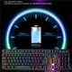 thumbnail image 2 of Usb Inalámbrico Ergonómico Único Retroiluminado Mecánico Touch Gaming Keyboard Mouse Set Con Efecto De Iluminación Ajustable Para Computadora Portátil Pc De Escritorio Noticed EL013979-01, 2 of 5