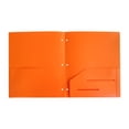 thumbnail image 2 of PPKVUFD Plastic 3 Hole Punch Folders, Heavy Duty Plastic 3 Hole Punch Folders with Pockets, 1 per Pack, 2 of 9