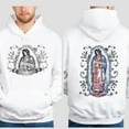 thumbnail image 4 of Virgencita Unisex Double Sided Hoodie – Our Lady of Guadalupe Graphic Pullover, Religious Catholic Faith Hoodie for Men and Women, Casual Spiritual Streetwear Top, Perfect Gift for Believers, 4 of 7