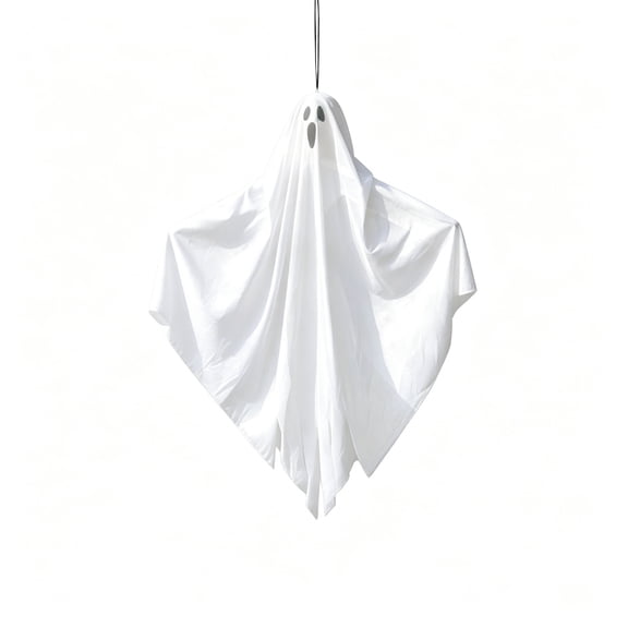 Bwiyojiz Halloween Decorative Ghost Pendant The Venue Decoration Props Are White Ghost Door Pendants