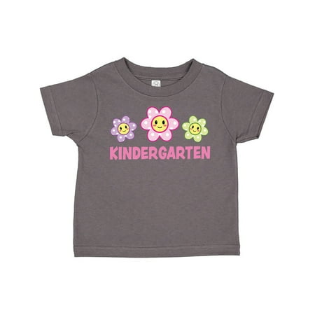 

Inktastic Kindergarten with Polka Dot Flowers Gift Toddler Boy or Toddler Girl T-Shirt