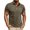 Army Green, variant on WIZUTIZ Short Sleeve T Shirts for Man Summer Fall Crew High Neck Plain Tops Shirt Mens 2026 Fashion Y2K