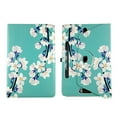 thumbnail image 6 of White Flower Blue tablet case 10 inch for Digiland 10.1 10 inch android tablet cases 360 rotating slim folio stand protector pu leather cover travel e-reader cash slots, 6 of 6