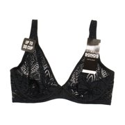 Bonds Womens Intimately Deep V Bra, Black,32B - US