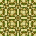 thumbnail image 1 of Ahgly Company Machine Washable Indoor Square Transitional Bold Yellow Area Rugs, 5' Square, 1 of 7