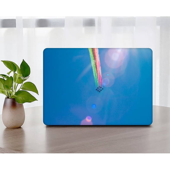 KSK KAISHEK Compatible with Old MacBook Pro 15" Case 2012/2013/2014/2015 Released Model A1398, Plastic Hard Case + Black Keyboard Cover, Purple series 0275