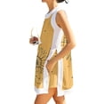 thumbnail image 2 of Short Sets Women 2 Piece Outfits Summer Crew Neck Tank Top and Shorts Set Sleeveless Cute Matching Sets Lounge Wear Yellow L, 2 of 7