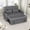 Dark Gray, variant on Vinform Sleeper Sofa Bed, 3 in 1 Convertible Loveseat with Phone & Cup Colder for Small Space, Gray