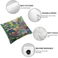 thumbnail image 4 of Nawypu Colorful Chinoiserie Pillow Covers  Set of 2,Blue and White Pillow Covers Outdoor Decorative  Pillow Covers for Couch Bed Sofa Cushion Farmhouse Pillowcases, 4 of 6