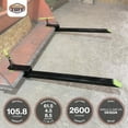 thumbnail image 3 of Field Tuff Heavy Duty Steel Tractor Bucket Forks, 2,600 Pound Capacity, 2 Pack, 3 of 7