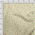 thumbnail image 2 of oneOone Cotton Poplin Fabric Lemon Slice Vegetable Printed Craft Fabric BTY 56 Inch Wide, 2 of 4