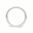 thumbnail image 2 of SS White Ice .01ct. Grooved Diamond Ring Size 7, 2 of 3