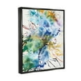 thumbnail image 3 of Stupell Industries Chaotic Abstract Rainbow Shapes Graphic Art Jet Black Floating Framed Canvas Print Wall Art, Design by Jodi Fuchs, 3 of 6