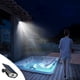 thumbnail image 1 of Cámara de vigilancia falsa, solar, sensor de movimiento, 3 modos, 46 cuentas de lámpara LED, luz inteligente con sensor de movimiento, luz blanca, 1 of 9