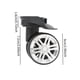 thumbnail image 3 of 1 Par de Ruedas de Transporte Ruedas para Muebles Ruedas Giratorias Ruedas Giratorias, 3 of 9